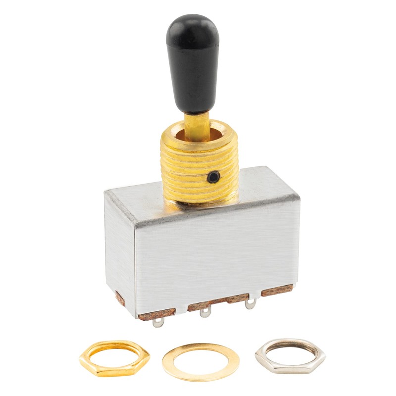 Musiclily Pro 3-Way Box Style Pickup Selector Toggle Switch for