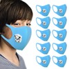 10pcs Mouth Muffle Outdoor Thickening Children Sponge Mouth Muffle with