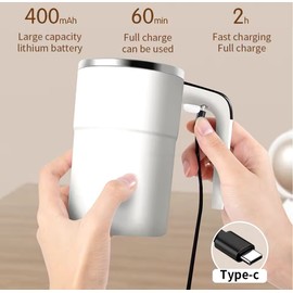 Stainless Automatic Stirring Cup Rechargeable Portable Coffee Electric Stirring Stainless