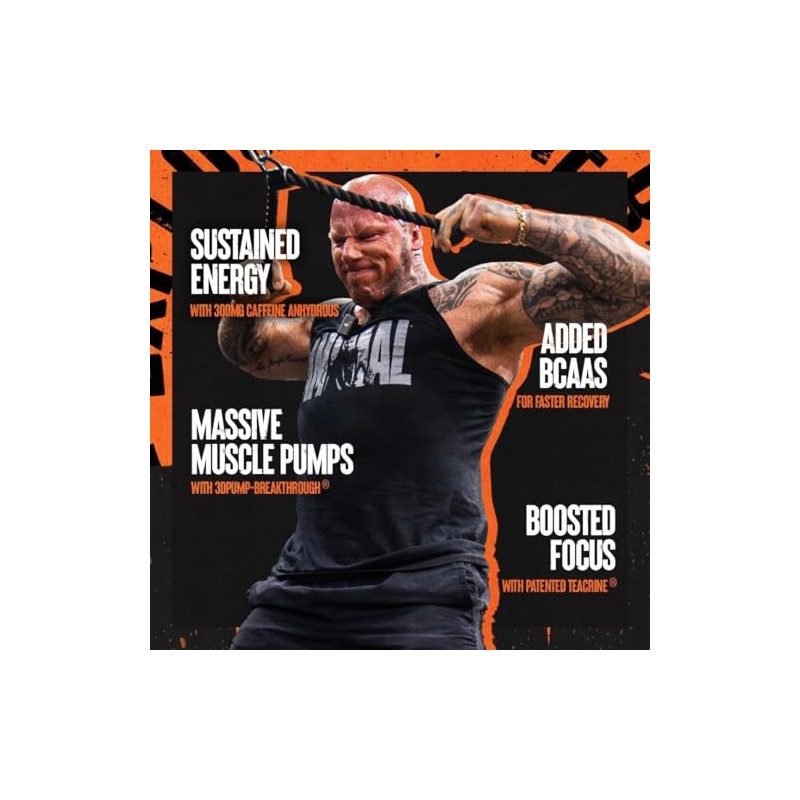 ANIMAL Primal Pre Workout Strawberry Watermelon – Training Booster with