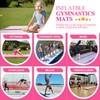 Inflatable Tumbling Track Mat 10FT 4 Inch Thickness Inflatable Gymnastics