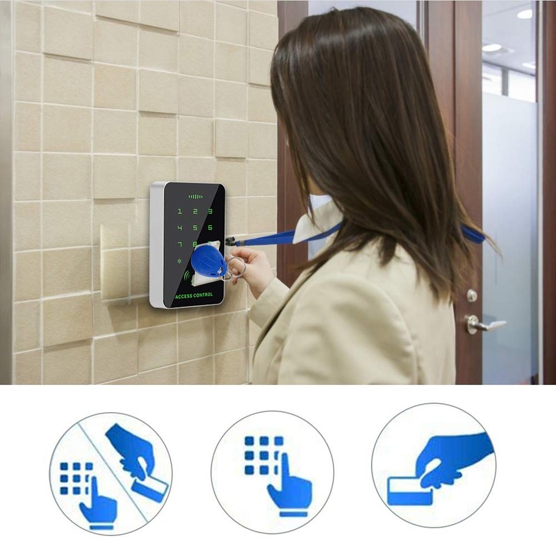 RFID Access Control Card Reader, Door Lock Opener, Access Controller,