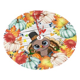 Majoug 36" Multicolor Cartoon Christmas Tree Skirt