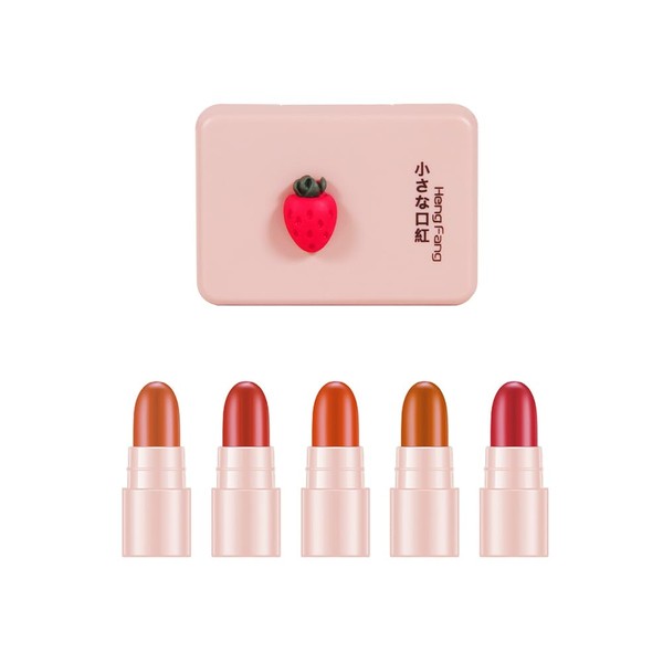 Misty Small Lipstick Matte Whitening Sample Lipstick Girl Heart 01#