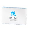 Zoff 1-Day One-Day Contacts, 30 Sheets per Box, [High Water