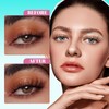 Lash Clusters 160PCS Invisible Eyelash Band Clusters with Natural Eyelashes