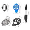 Golf Ball Marker, 12Pcs Golf Ball Marker Alignment Kit 6