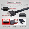 chenyang M.2 to Oculink Adapter,PCIe NVME/AHCI SSD 2 to 2