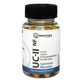 Rednatura Uc-ll Colageno Y Glucosamina 60 Caps Sabor Sin Sabor