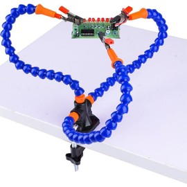 Helping Hands Soldering, Third Hand, Soldering Station with 3 Flexible Arms, Simple Design for Easy Operation for Welders, Jewellery Makers, Craft Lovers