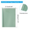 PATIKIL 0.1" Thermal Binding Cover, 20 Pcs PE Hold 9-18