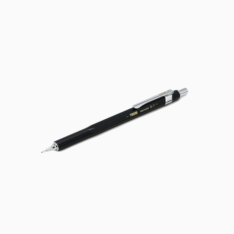 TWSBI Precision Mechanical Pencil Black 0.5mm Retractable Tip