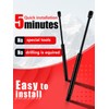 Vepagoo C16-22360 13 inch 35 Lb/156N Gas Shocks Struts for