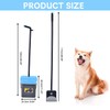 Geyecete Dog Pooper Scooper Pooper Scooper for Dogs - Long
