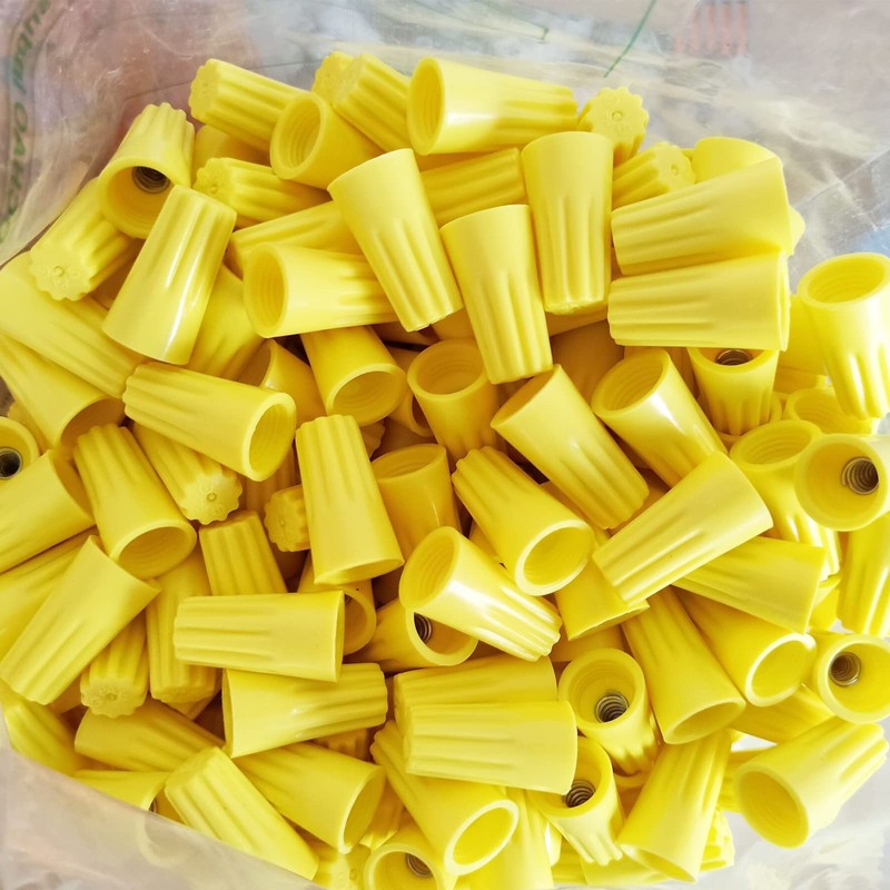 Eagles 200Pcs Twist on Wire Connectors - Yellow #14 -