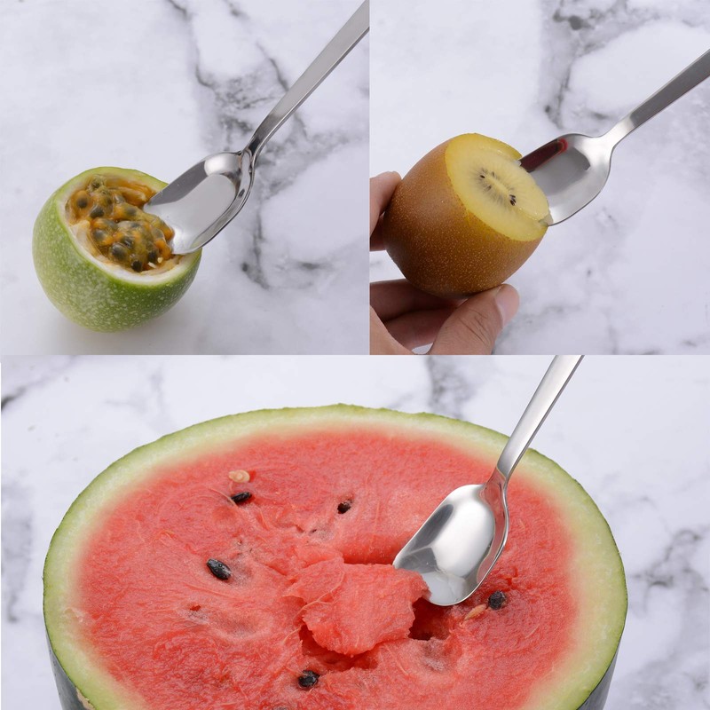 Nirosta Yogurt Spoon - Stainless Steel Gelato & Ice Cream