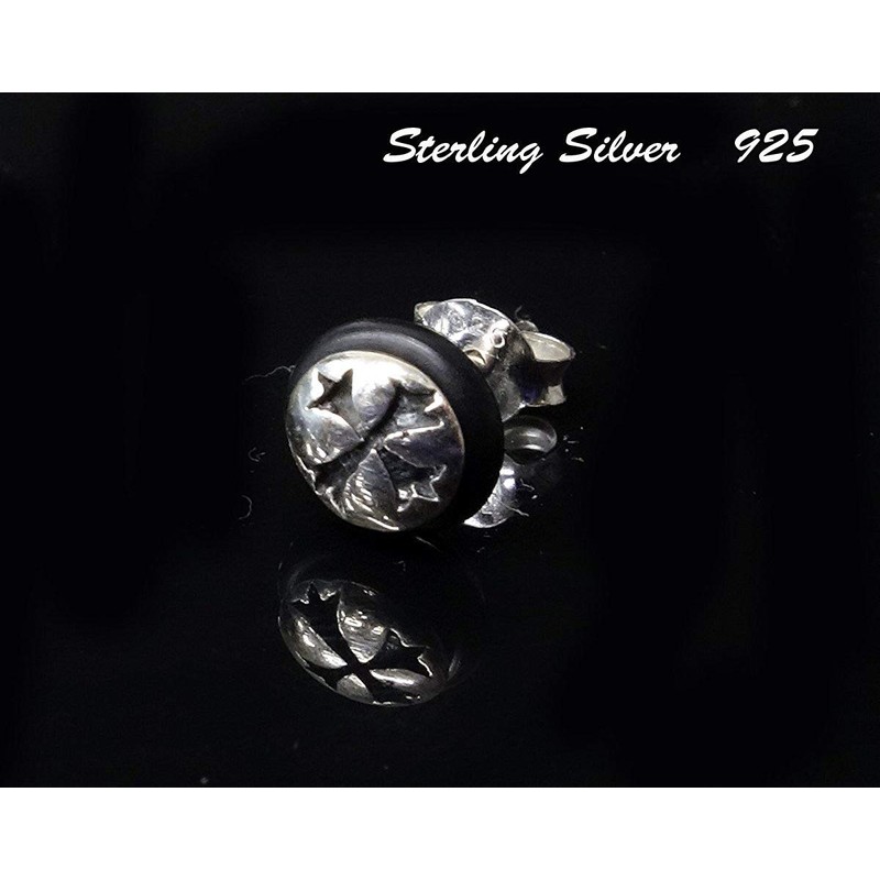 [Silver 925] 片耳 Earrings Punk Rock Gothic Men's Women's; amthgps