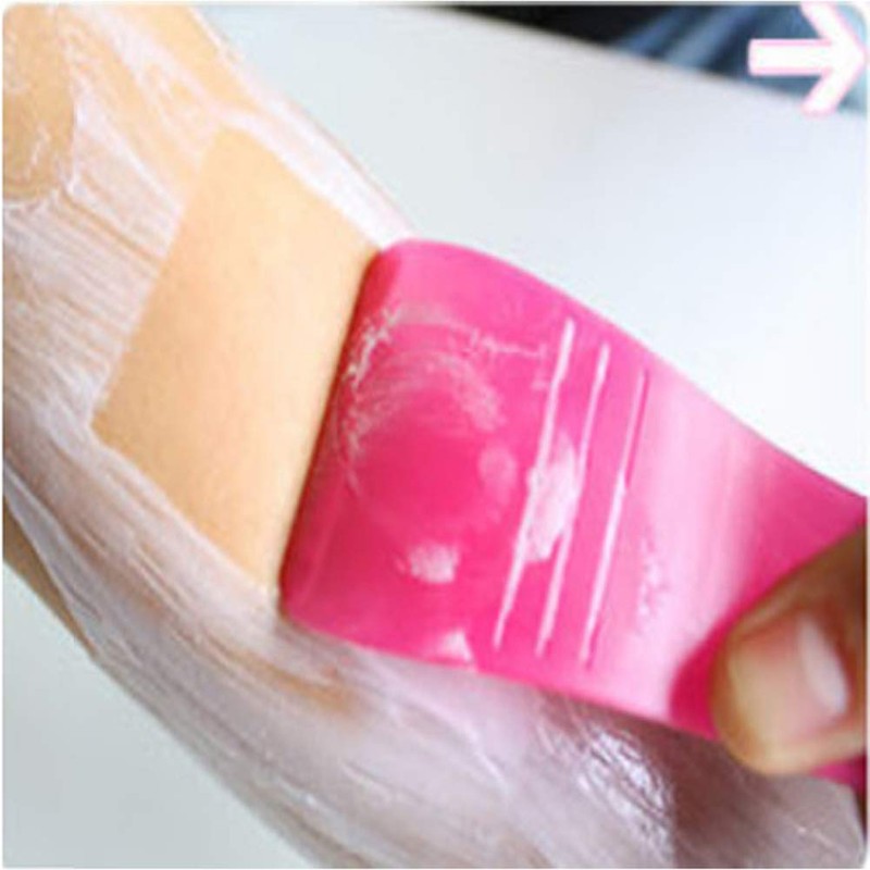 30Pcs Hair Wax Cleansing Spatulas Mask Scraper Plastic Makeup Sticks