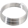 Gütermann/KnorrPrandell 6461123 - Filo Metallico 1,2mm Ø, Colore: Argento