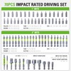 Greenworks 70 Piece Impact Rated Driving Set