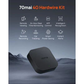 70mai 4G Hardwire Kit UP05, 4G Support, Type-C for Dash Cam A510, X800, A810, 12V-30V to 5V/2.4A, Remote Monitoring, Low Voltage Protection, 24H Parking Mode, Compatible with AT&T SIM Cards only