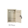 MAXXBUILD Key Storage Cabinet with Lock, 30 Keys Capacity, Wall