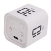 Cube Pomodoro Timer, Simple Rotating Productivity Timer Clock, 5 10
