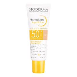 BIODERMA, Protector Solar, Photoderm Max Aquafluido Tono Claro, FPS50+, Sensación Humectante y Matificante, 40ML