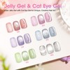 GELLEN Cat Eye Gel Nail Polish Set with Magnet 6pcs,