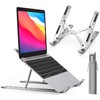 ivoler Laptop Stand for Desk, Adjustable Laptop Riser Aluminum Ergonomic