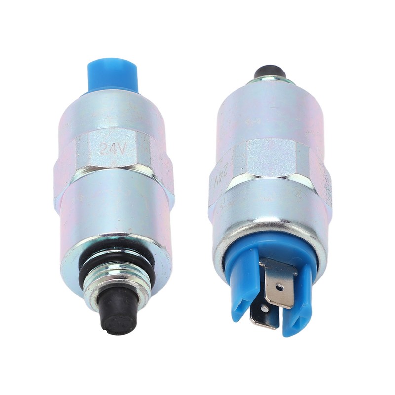 24V Engine Cut Off Solenoid Valve 26420471 Compact Structure Replacement