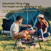 Guogiyala Tripod Foldable Grill - Camping Fire Adjustable chain grill