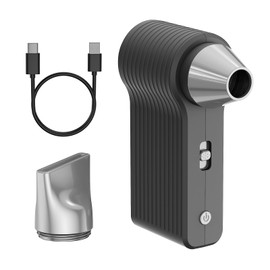 Compressed Air Duster 130000RPM – Electric Cordless Air Blower with Brushless Motor, Adjustable Speeds, Multi Nozzles, Rechargeable for PC, Keyboard, Car Detailing, and Barber Tools