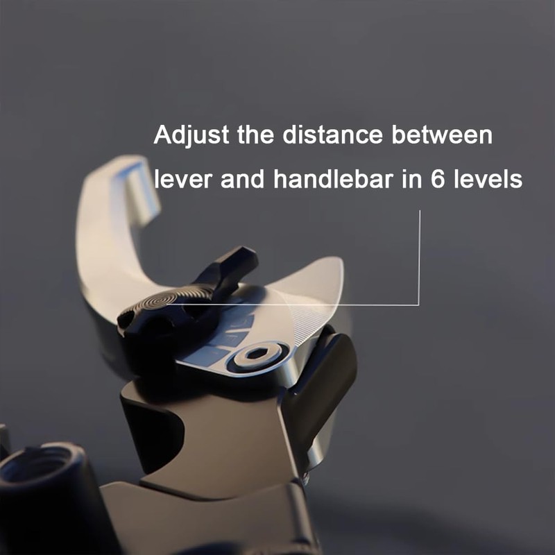 MTCRIGHTER 2 Fingers Short Brake Clutch Lever Set Compatible with