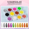 Acrylic Nail Kit for Beginners with Everything Professional, 12 Glitter