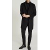 Reiss Mens Coal Winter Overcoat Black Small RRP$645