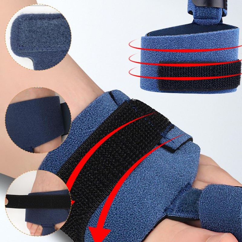 LINXIU Toe Splints for Straightening Toe Corrector Brace Toe Straightener