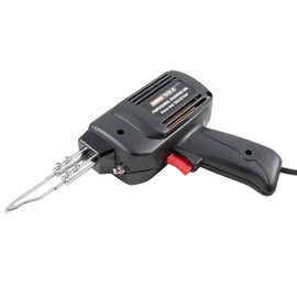 OEMTOOLS 24773 Professional Soldering Gun Kit with Case, Includes 2 Soldering Gun Tips and Rosin Core Solder, Automotive and Electronic Soldering Kit