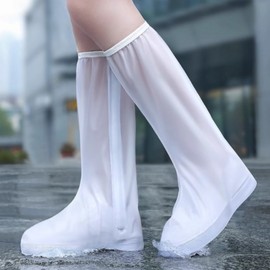 PVC Riding Shoes Waterproof Cover white/XXXL 2ea