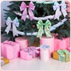 Riceshoot 6 Roll 30 Yards Christmas Ribbon Wired 1.97 Inch