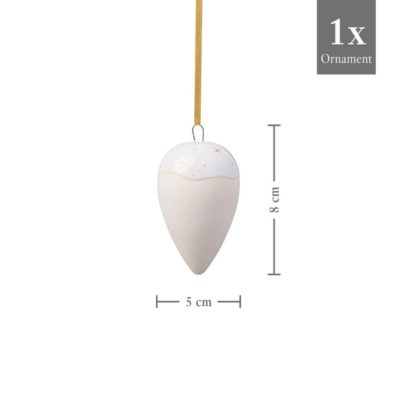 like. by Villeroy & Boch Winter Glow Ornament Drops, 5