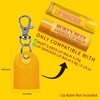 9 Pcs Keychain Cap - Chapstick Holder For Burt's Bees