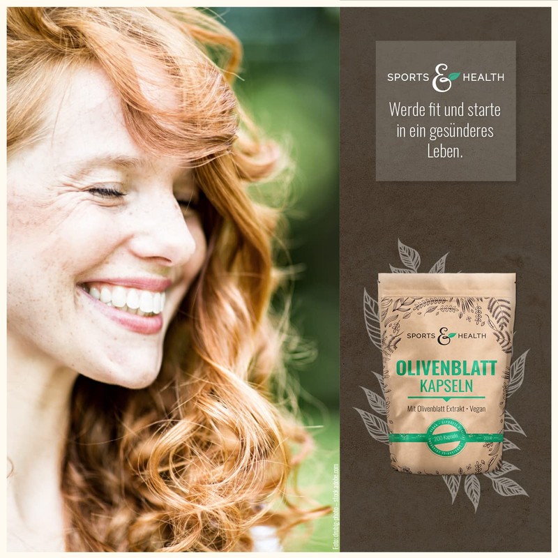 Olive Leaf Extract Capsules - 200 Olive Leaf Extract Capsules
