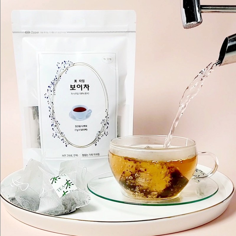 미-타임 중국 보이차 흑차 Mi-Time Chinese Pu-erh Tea