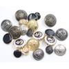 KENDANY 11 Pieces Metal Blazer Button Set - Naval Anchor