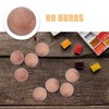 Veemoon 1pcs Solid Wooden Round Balls for Diy Crafts Smooth