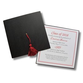 College Graduation Announcement 2024 Invitation - Packs of 10