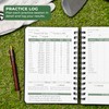 Clever Fox Golf Log Book – Small Training & Scorecard