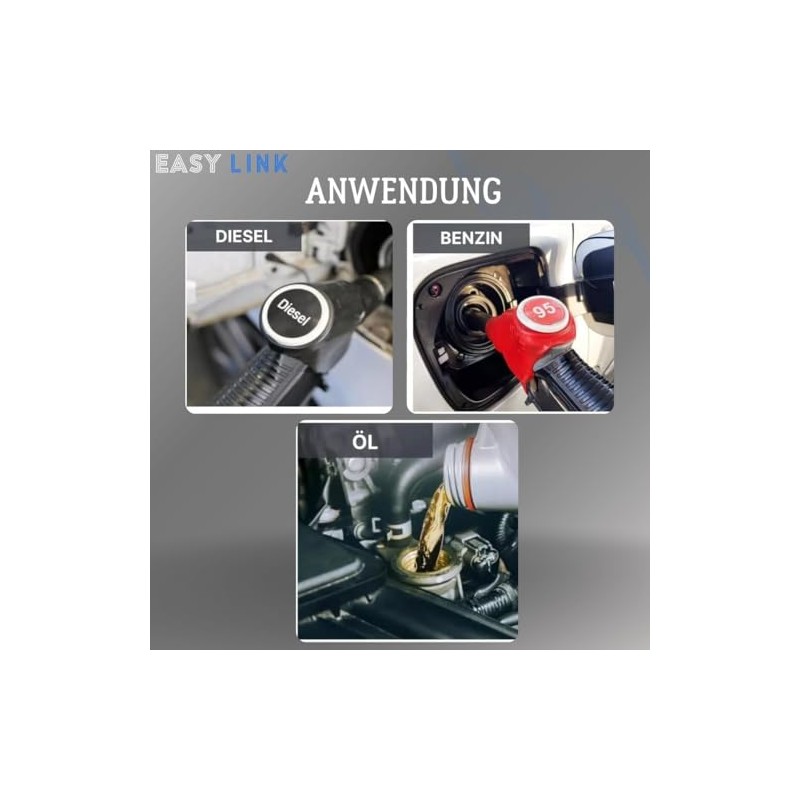 Fuel Hose 8 mm 3 m Petrol Hose Diesel Hose