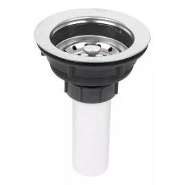 Meer Contracanasta Cromada 4 Pulgadas Tarja Fregadero Cocina Meer